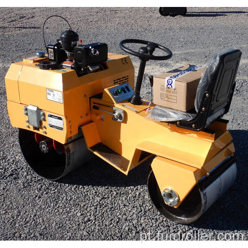 Rolo compactador vibratório em tandem FYL-855